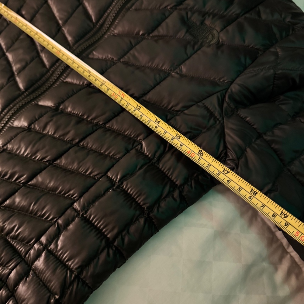 Women North face thermoball parka jacket hoodie xs in camo green - Picture 5 of 9